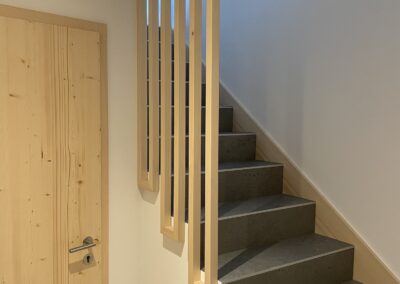 Barrière escalier épicéa