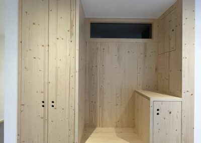 Meuble d'entrée 3 plis en épicéa